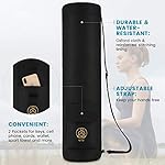 Gonex Yoga Mat Bag, Yoga Mat Carrier Full-Zip Exercise Yoga Mat Carry Bag for Women Men with 2 Multi-Functional Storage Cargo Pockets Extra Wide Adjustable Shoulder Strap - Image 2