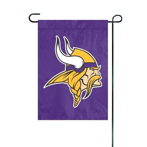 Party Animal NFL Team Premium Garden Flag Nylon Minnesota Vikings