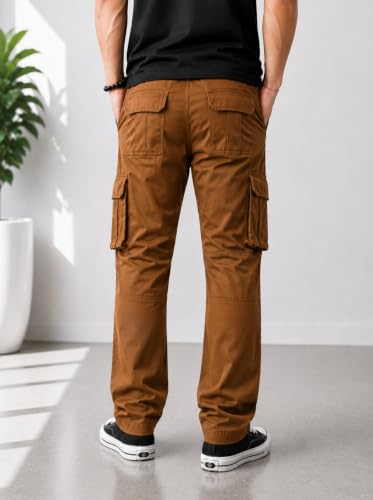 Image of Tagas Men Plus Flap Pocket Side Drawstring Waist Cargo Pants || Trousers Casual Pant || Cargo Pant || Jeans Pant || Track Pant for man ||MC-8