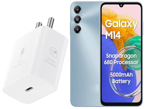 Image of 25W Superfast GaN Charger Adapter Compatible with Samsung Galaxy S /A /M /F /Z Series /S23 /S22 /S21 /21 fe /S20 /M14 5G /M34 /M54 /M53 5g /M33 /M13 /A34 /A54 5G,F15 /A15 /A14 /F14