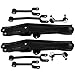 SCITOO 8pcs Suspension Kit Rear Upper Control Arm Lower Forward Rearward Control Arm Sway Bar End Link Replacement for 2011-2014 for Dodge Avenger for Chrysler 200