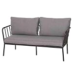 Siena Garden Casita Lounge-Set 4-teilig Anthrazit