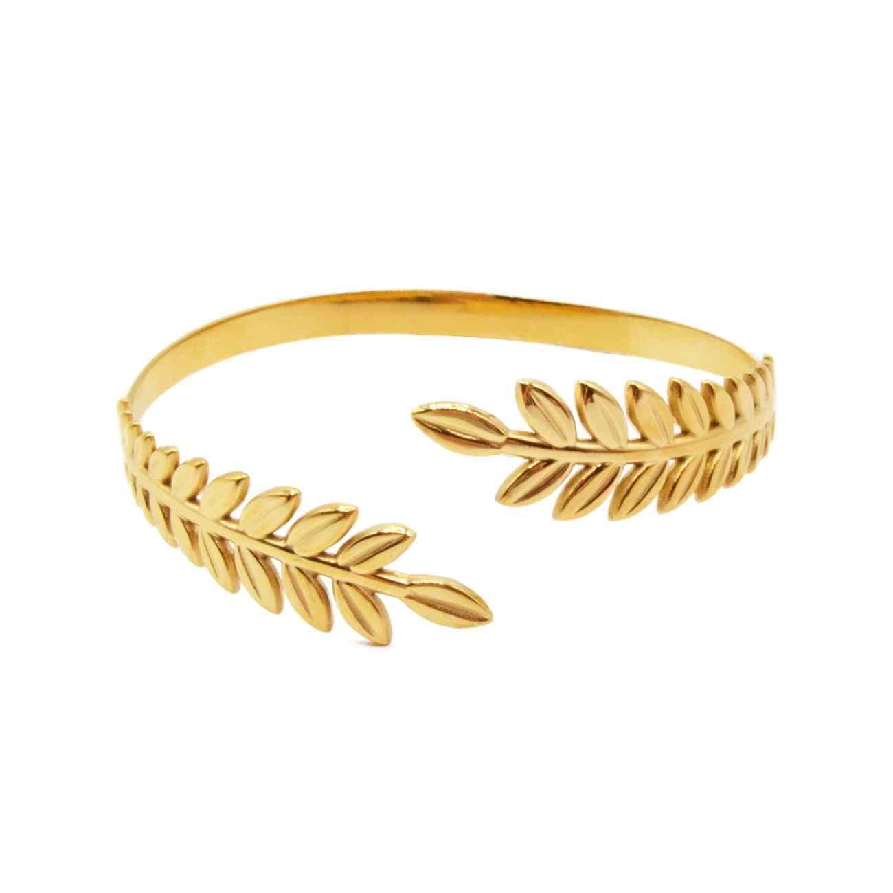 GOLDENCAT Spigot Bracelet, Spigot Bracelet, Adjustable Bracelet, Adjustable Bracelet, Stainless Steel Bracelet, Steel Bracelet, Diameter Approx. 6 cm, Adjustable, Stainless Steel