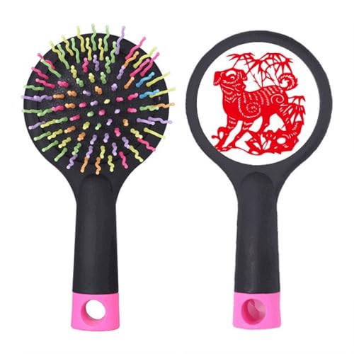 Brosse à cheveux démêlante pour chien du Nouvel An chinois