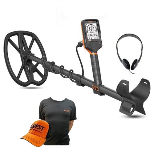  Metal Detector Quest Q30 con T-Shirt e Cappellino