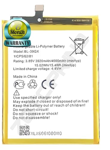 Image of Original BL-39GX Battery for Infinix Hot S3 X573 / X573B Hot 6 pro & X608 Battery with 6 Month Warranty**** (R60)