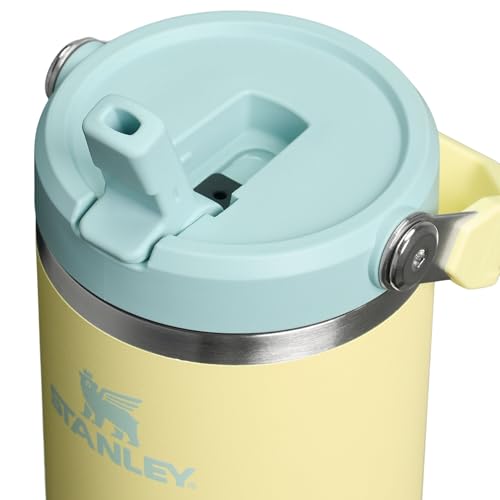 Image of Stanley IceFlow 2.0 Flip Straw Tumbler with Handle 30 oz | Twist On Lid and Flip Up Straw | Leak Resistant Water Bottle | Insulated Stainless Steel | BPA-Free | Pomelo
