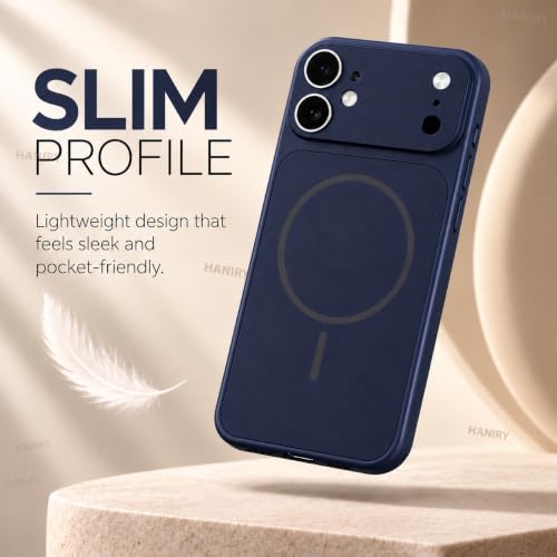 HANIRY iPhone 11 Luxury Glass Matte Case Blue - Image 5