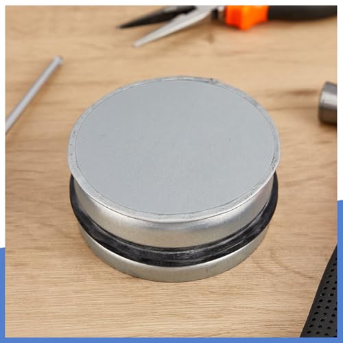 Image of VIHOSE 1 Pcs 4 Inch Od Dryer Vent Cap with Rubber Gasket Round Dryer Vent Cover Inside Galvanized Steel Tee Duct End Cap Pipe Cover Metal Plug for Outdoor and Indoor HVAC Systems