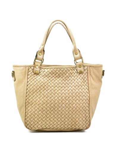 Sac besace en cuir vintage EDITH parfait pour le bureau et les sorties en ville