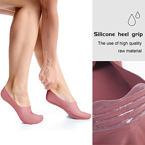 10 Pairs No Show Socks Women Men Low Cut Liner Socks Ice Silk Socks Nonslip Liner Socks Invisible Socks Thin Socks2