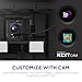 NZXT Kraken Plus 360 – AIO CPU Liquid Cooler – 360mm Radiator – 3 x F120P Fans – Customizable 1.54