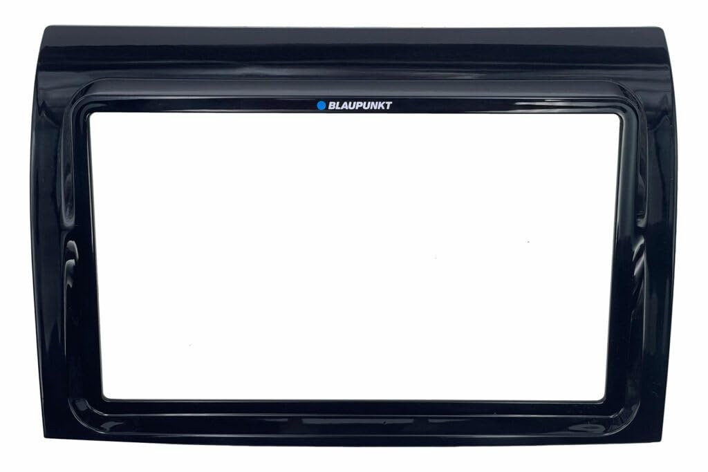 Blaupunkt Ducato Einbau Kit für Navigationssystem 590 / 690 / 790 – Hochglanz-Schwarz Installation Frame