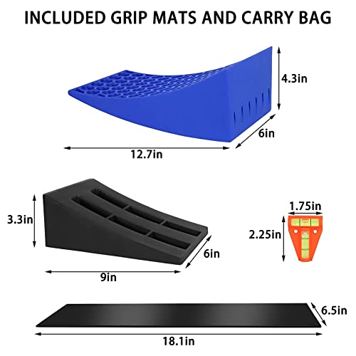 Eazy2hD Camper Leveler Kit 2 Pacs Precise RV Leveler System, Includes