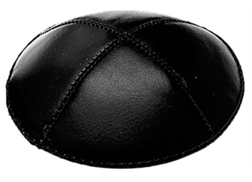 A1 Skullcap Moire Fabric Kippot Single or Bulk Kippah Optional Custom Imprinting Inside for Your Speacial Event … Black