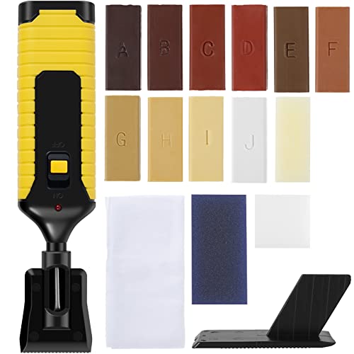 Laminat Reparatur Holz Reparatur Set Vinylboden Reparaturset 11 Unterschiedliche Farbtöne Reparatur Vinyl und Kunststoff set für Parkett & Laminat