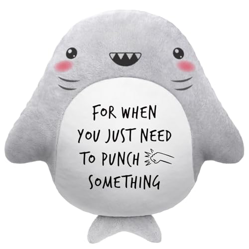 IDELTIME Relaxation Gifts for Women Men, Funny Anxiety Relief Shark