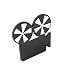 5 segnaposto/segnaposto/segnaposto/segnaposto con fotocamera a tema Hollywood/Party Movie Film cinema – 5 pezzi/decorazione per feste di compleanno / decorazione da tavolo