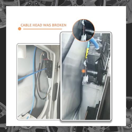 Image of Sliding Door Lock Actuator Compatible for Ram Promaster 1500 2500 3500 2014-2018 Passenger Side Sliding Door Latch Actuator Cable Assembly 68226180AB 68226180AC 68226180AD