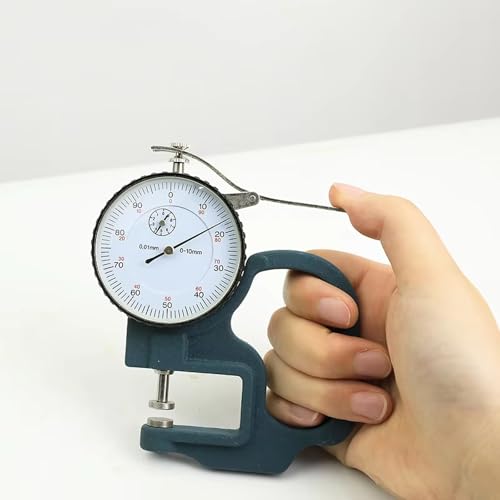 Medidor digital de grosor de papel preciso y ligero miniatura 6