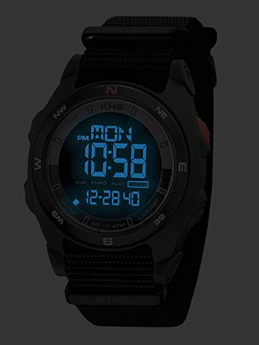 KHS Chronograph Sentinel DC NATO Band Black SEDCO.NB