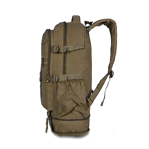 Mochila Acampamento Camping de Lona Grande 50 litros 3002