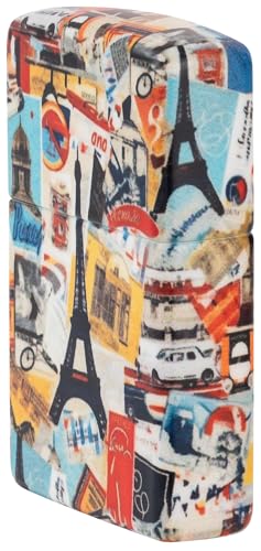 Encendedor Zippo Travel Stickers Classic Metal miniatura 6