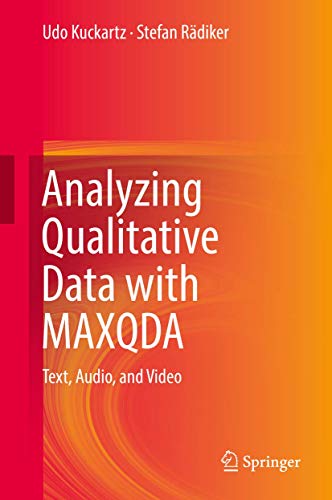 Analyzing Qualitative Data with MAXQDA: Text, Audio, and Video view 2