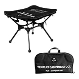 「Shelta Pod×TENPLAY」「Terracube 」アウトドアチェア 折りたたみ椅子 ワイド 耐荷重150KG キャンプ 椅子 コンパクト 軽量760g ローチェア フットレスト 収納一体 簡易 ハンドル付き 持ち運び便利 収納バッグ付き 滑り止め 600Dオックスフォード 7075アルミ 登山 BBQ レジャー 携帯 ピクニック キャンプ 花火 公園 お出かけ 花見 釣り「ブラック」