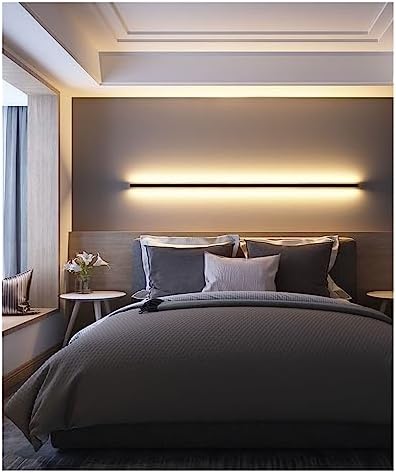 Minimalist 150cm Long LED Wall Lamp – Modern Aluminum Light for Living Room & Bedside – Sleek Design, Perfect for Home Decor (Bulb Not Included)