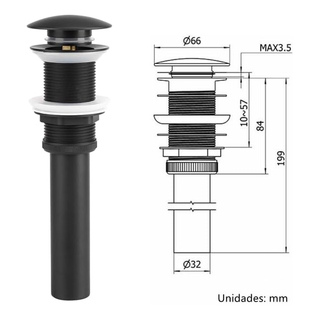 Lista de Lavabos encastrados , tabla con los diez mejores. 23 Imagen adicional