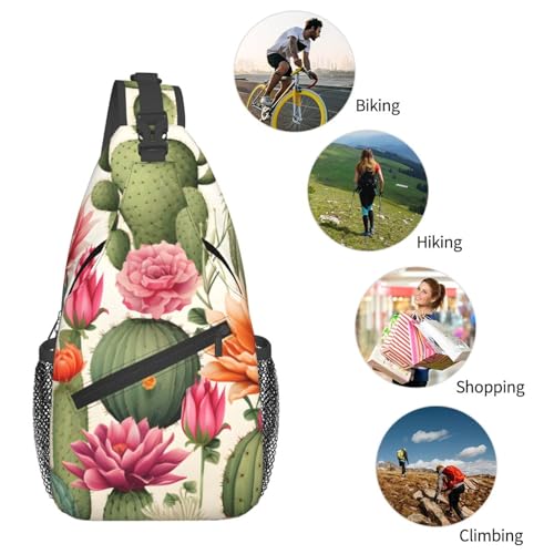 Mochila bandolera ligera unisex para viajes y actividades al aire libre miniatura 6