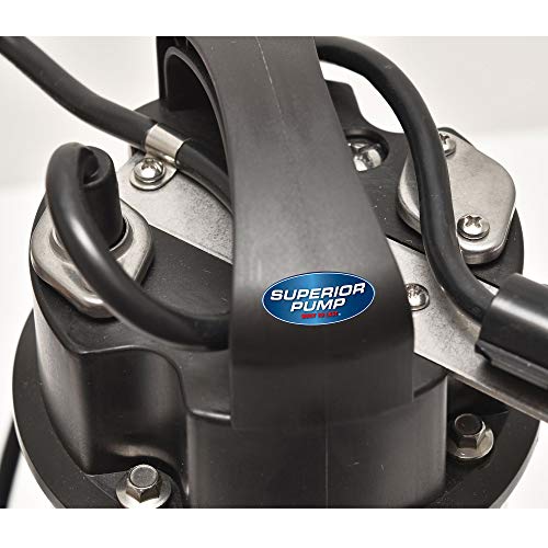 Superior Pump 92751 3/4 Hp Stainless Steel And Cast Iron Sump Pump, Stainless #TOP4