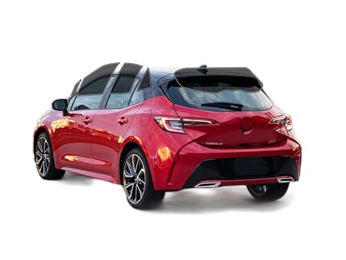 AUTOTEK Precut Windows Tint Film All Sides Cars Sun Blocking Protection Privacy Anti Shatter Glass 2 Ply Film Any Tint Shade kit for Toyota Corolla Hatch 2019-2025