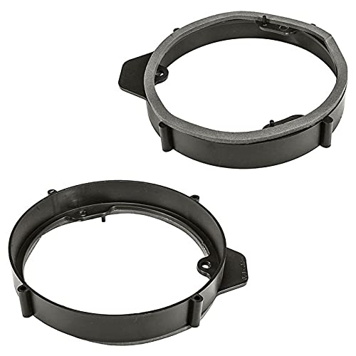 Sound Way - Adattatori Montaggio Altoparlanti Casse da 16,5 cm compatibili con Mercedes Classe A/B/E/GLK/CLA - KC-ME01
