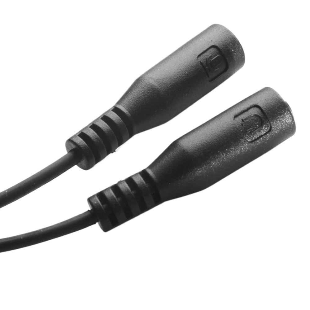 Cavo adattatore splitter per cuffie da 3,5 mm maschio a doppio TRS femmina, cavo di prolunga audio per cuffie Ja-ck (2 pezzi)