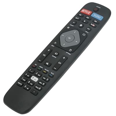 Replacement Remote Control Work for TV/Audio/Projector for UHD TV 43PFL4901 50PFL5901 50PFL4901/F7 55PFL5601/F7