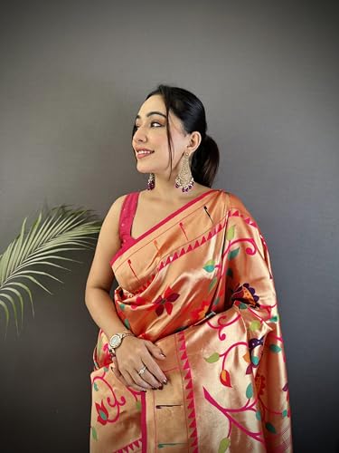 Pandadi Saree kanchipuram silk saree in pure silk – image 5