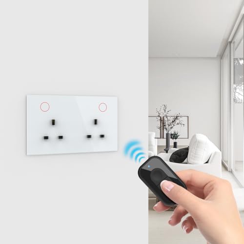 Prise intelligente LIVOLO murale connectée avec LED compatible Alexa - 3