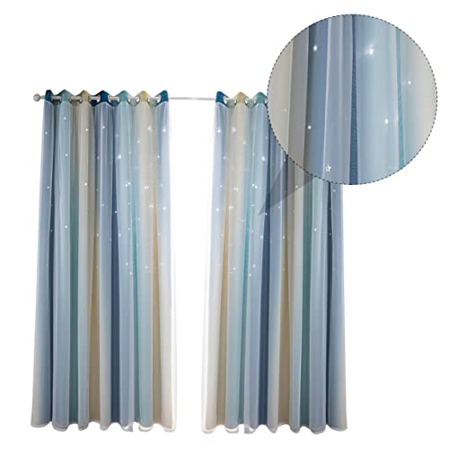 Rideaux occultant double couche étoiles pour obscurité totale - 2