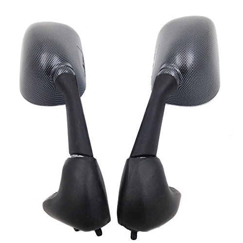 SMT-OEM Style Mirrors Compatible With 2004 2005 2006 R1 Carbon Fiber Color [B00RUE7DTA] - Thumbnail 5