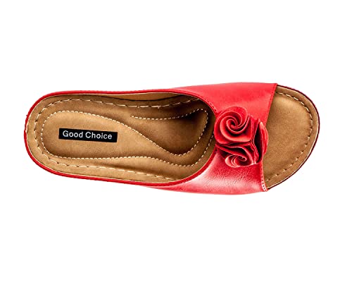 GC-Shoes-Womens-Wedge-Sandals-Open-Toe-Mid-Heel-Platform-Comfy-Vegan-Leather-Solid-Flower-Strap-Slide-Wedges