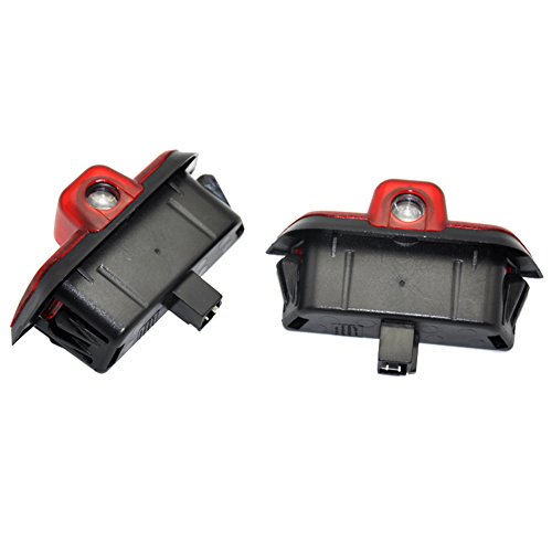 GEEANDLY 2 pezzi Auto porta Logo illuminazione