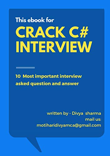 C# Most important interview Qus-Ans E-book