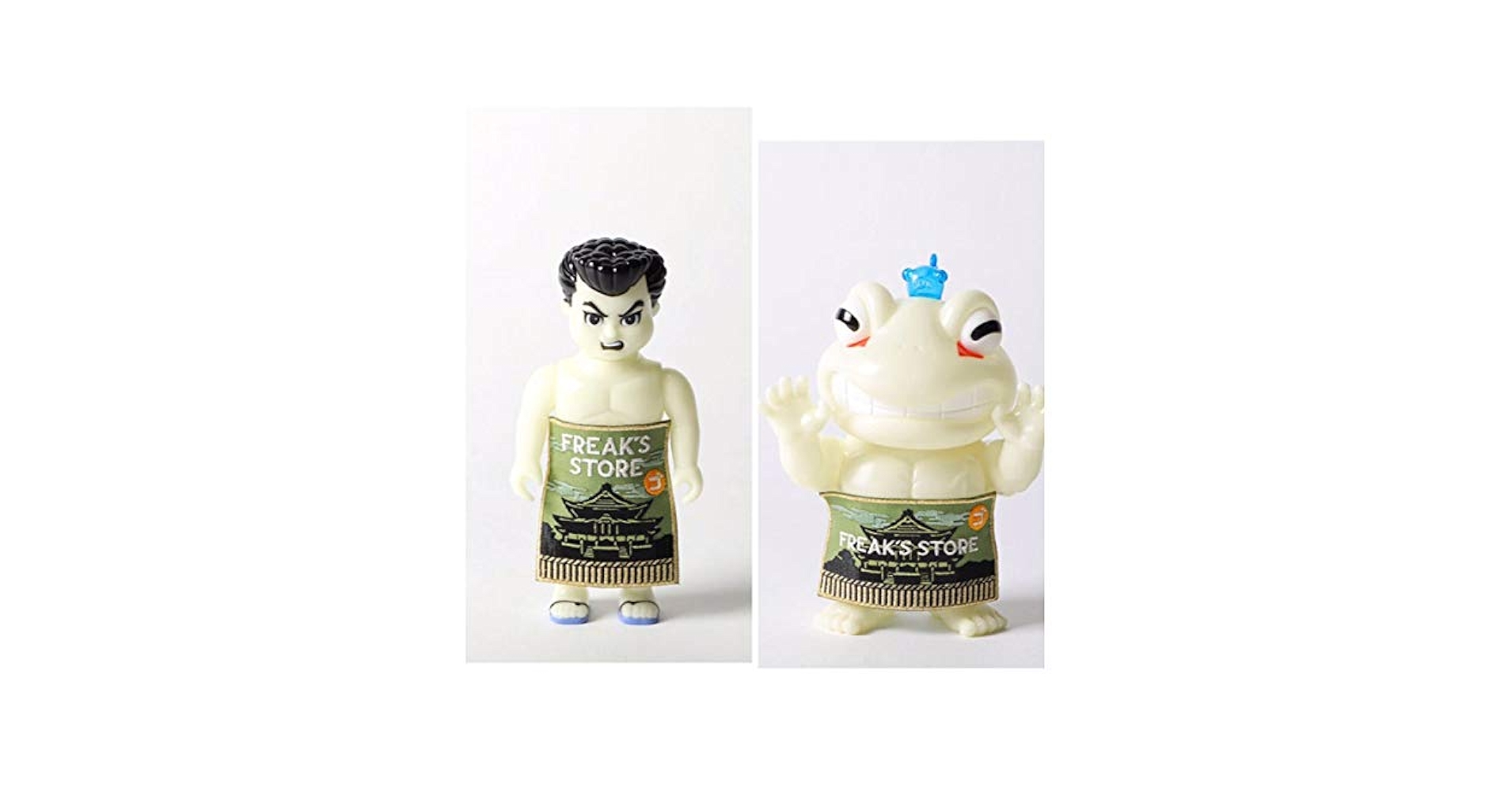 気合田くん　ソフビ　蓄光成型 抽選販売商品】気合田くん G×M COLLECTION ゴッコ堂限定カラー