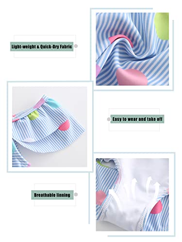 Girls Bikini Swimsuits Two Piece Tie Dye Bathing Suit for Kids Hawaiian Swimwear Set 3-16 Years4