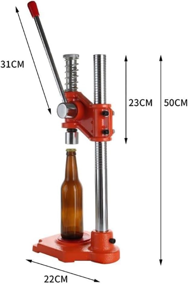 Capper manuel pour bouteille de bière robuste résolvant les fuites de gaz - 6