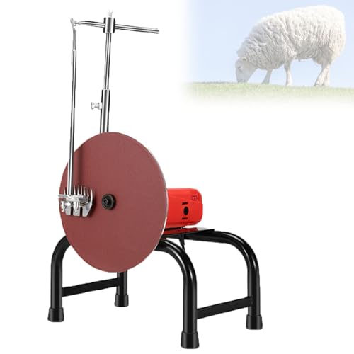 Pfps Afilador Eléctrico para Tijeras De Esquilar, Máquina Universal para Afilar Cuchillas, Afilado Uniforme, Encendido con Un Solo Botón, para Tijeras De Esquilar Ganado
