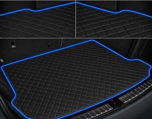 Image of Car Boot Mat for Tata Zest | Black with Black