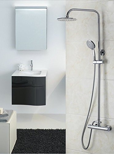 Mitigeur de douche thermostatique effet pluie pour des moments de détente